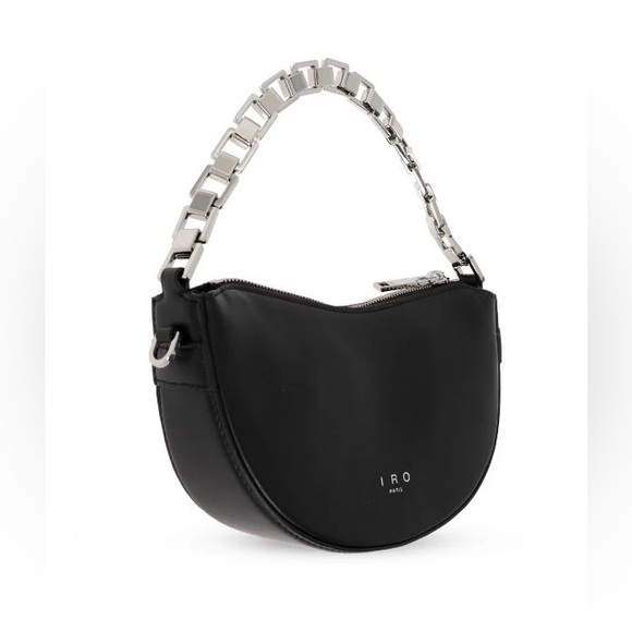 IRO ARC LEATHER MINI BAG WITH CHAIN - Picture 4 of 7